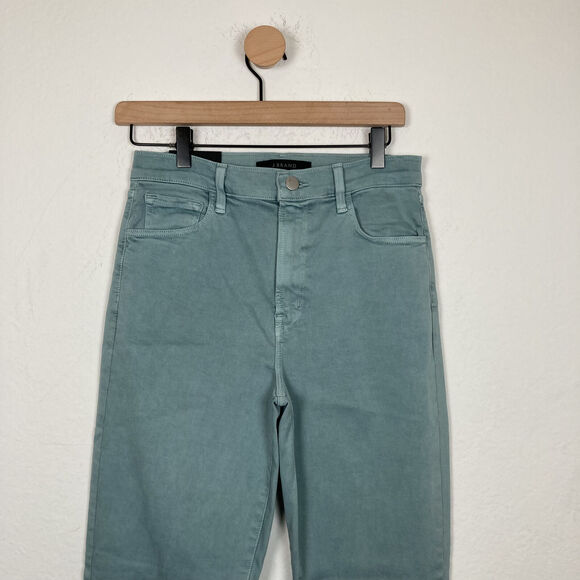 J BRAND WOMEN'S ALMA BLUE LAYKE HIGH RISE STRAIGHT LEG DENIM JEANS SIZE 28 - Picture 3 of 12